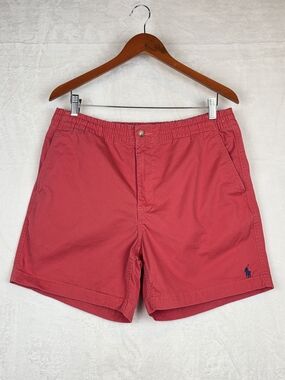 Polo Ralph Lauren Prepster 6" Stretch Classic Fit Chino Shorts Mens Large Red